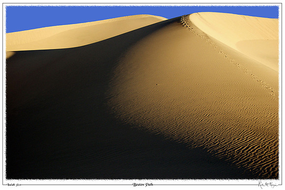 Beaten Path-Death Valley Natl Pk, CA