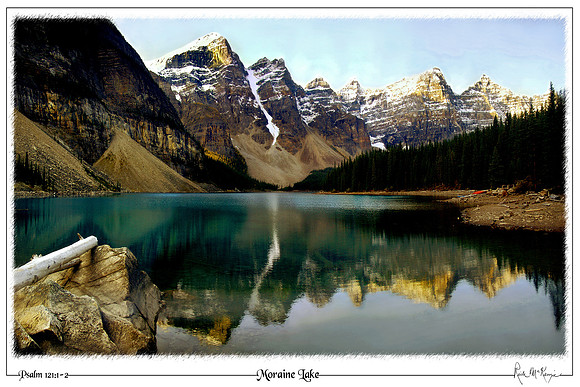 Moraine Lake-Banff Natl Pk, Alberta, CAN
