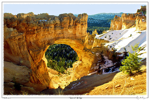 Natural Bridge-Bryce Canyon Natl Pk, UT