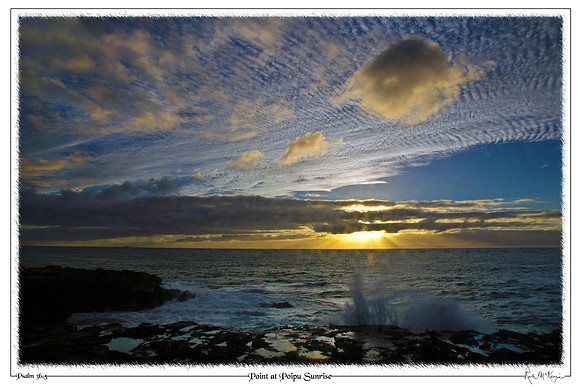 Point at Poipu Sunrise-Kauai, HI