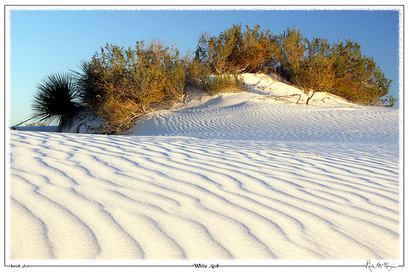 White Atol-White Sands Natl Monument, NM