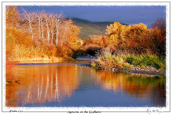 Autumn on the Gallatin-Gallatin River, Bozeman, MT