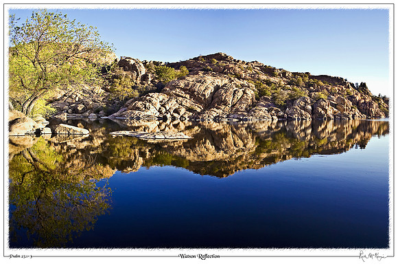 Watson Reflection-Lake Watson, AZ