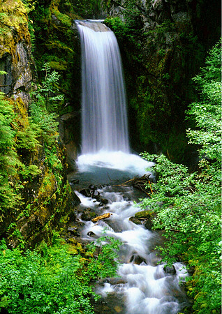 Christine Falls-Mount Rainier Natl Pk, WA