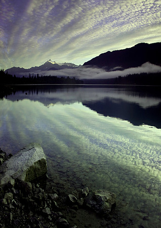 Shuksan Reflection, Baker Lake, WA