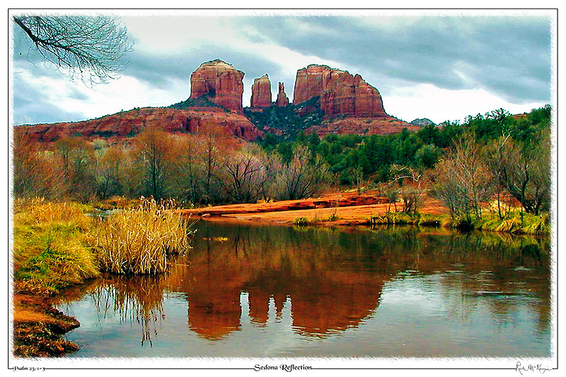 Sedona Reflection-Oak Creek State Pk, AZ
