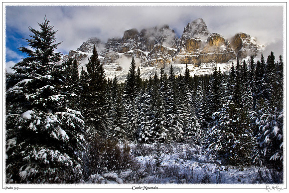 Castle Mountain-Banff National Park, Alberta, Canada